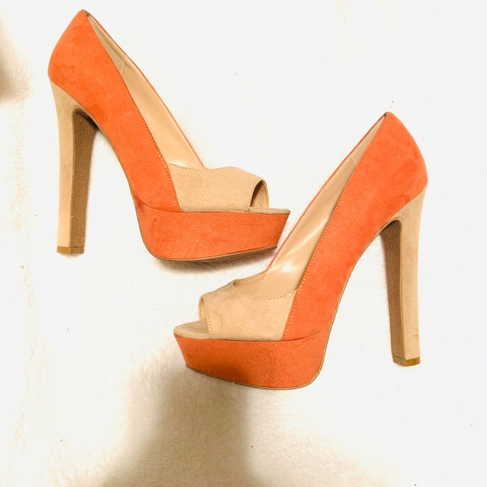 FREE PRESS Platform Heel Size 6.5